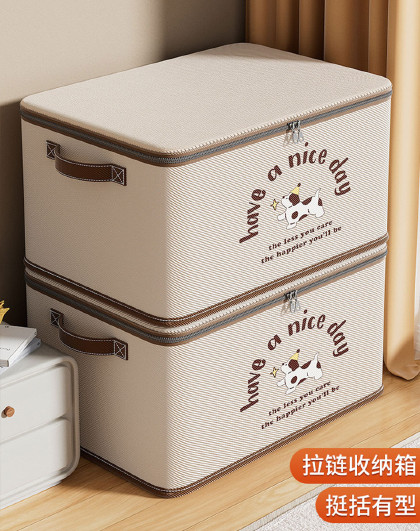 特大号衣服棉被收纳箱家用衣服整理袋衣柜搬家大容量可折叠收纳箱